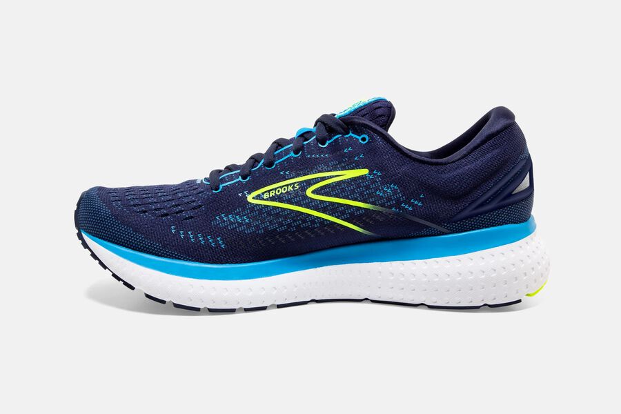 Brooks Indonesia Glycerin 19 Road Running Shoes Mens - Navy/Blue - 05YUNOEJB